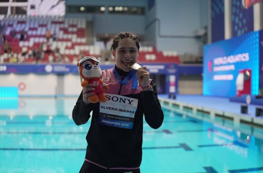  Osmar Olvera rompe la hegemonía china y gana oro en el Mundial de Singapur 2025