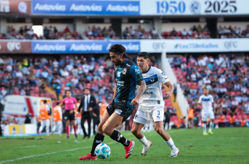  Gallos cae 0-1 ante Rayados en el Estadio Corregidora