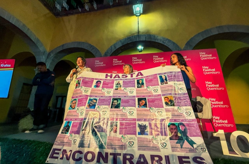  “Esto nos debería de escandalizar, no paralizar al gobierno”: buscadoras mexicanas estremecen al Hay Festival Querétaro