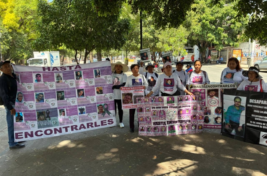  En Querétaro, jornada de búsqueda en vida recuerda a José Mauricio y alerta por jóvenes desaparecidos en Tamaulipas