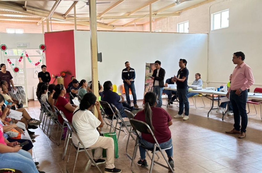  Secretaría de Salud capacita a comerciantes de alimentos en Jalpan hacia Fiestas Patrias