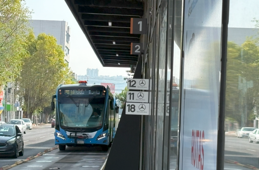  AMEQ mejora infraestructura para ruta T12 en estrategia “Manejando Qrobus”