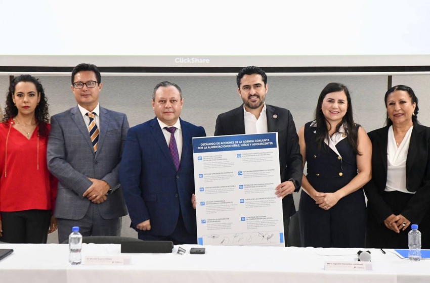  Solo 1 de 118 deudores de pensión alimentaria registrados en Querétaro ha cumplido: firman Agenda Conjunta