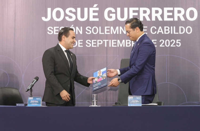  Josué “Chepe” Guerrero entrega su primer informe de gobierno en Corregidora
