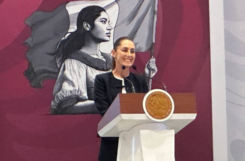  Claudia Sheinbaum destaca la buena coordinación con Querétaro en su primer informe de gobierno