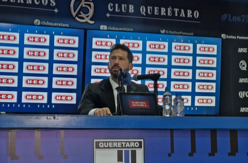  Pese a derrota, Benjamín Mora resalta funcionamiento de Gallos y anuncia buenas noticias en el plantel