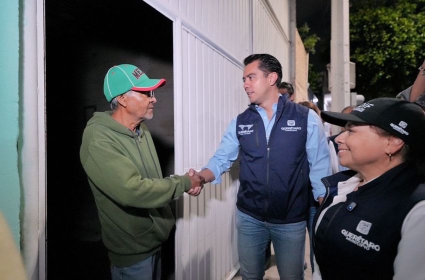  Más de 1,400 afectados por lluvias reciben apoyo del municipio de Querétaro