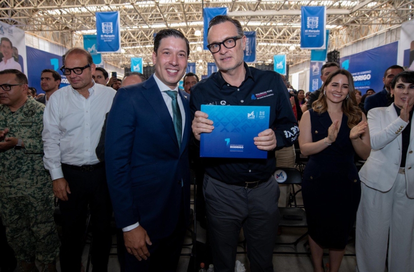  Rodrigo Monsalvo rinde su primer informe de gobierno