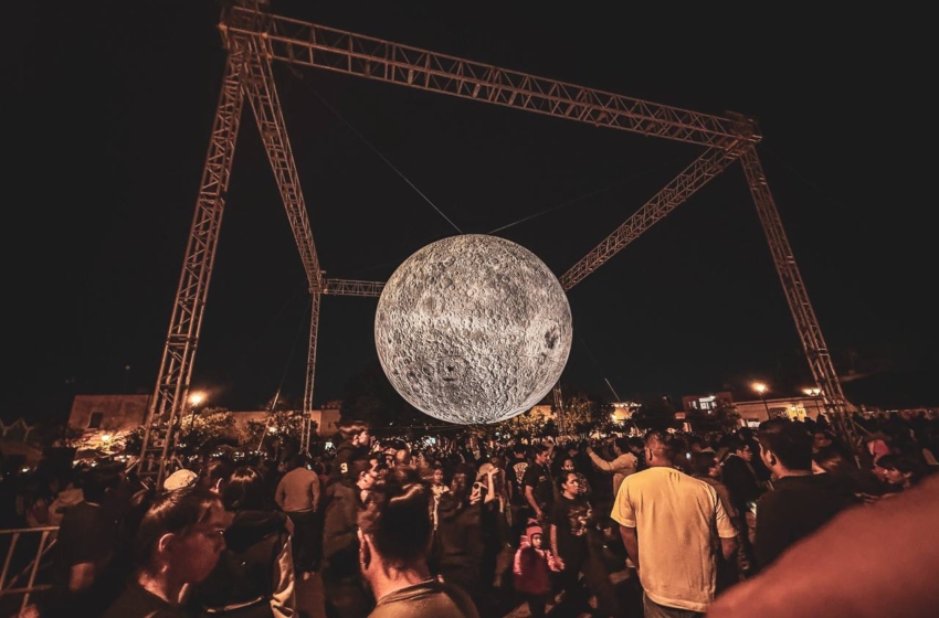  Casi 40 mil queretanos visitan el Museo de la Luna; próxima parada, Alameda Hidalgo