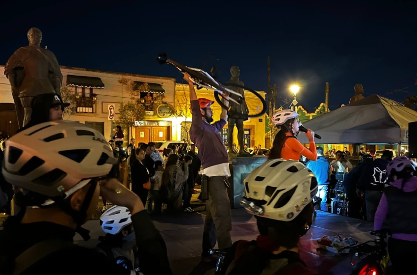  Realizan rodada de protesta por la muerte del ciclista Ulises Torres