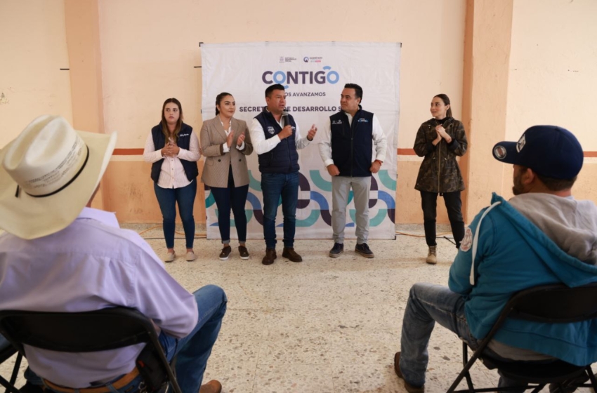  Apoyo a familias de Huimilpan con la Tarjeta Contigo: Luis Nava