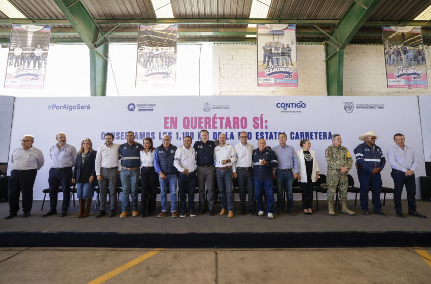  Gobernador Mauricio Kuri reconoce a camineros por su labor durante las lluvias en la Sierra y el Semidesierto
