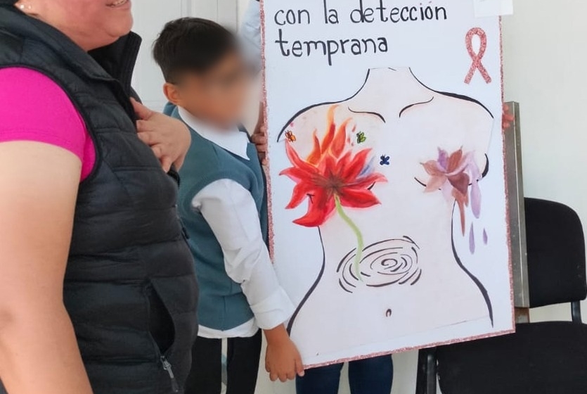  SESEQ y UAQ impulsan la detección oportuna del cáncer de mama a través del arte