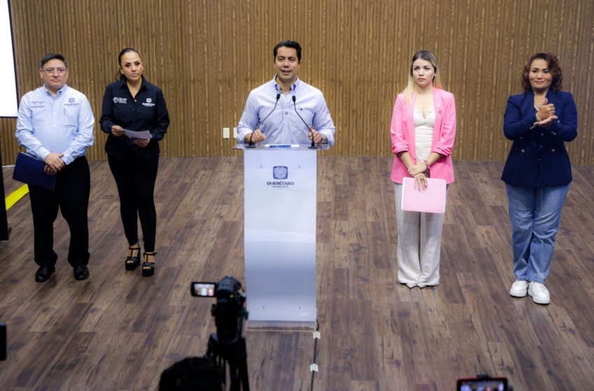 Felifer Macías anuncia acciones integrales por el Mes Rosa en Querétaro