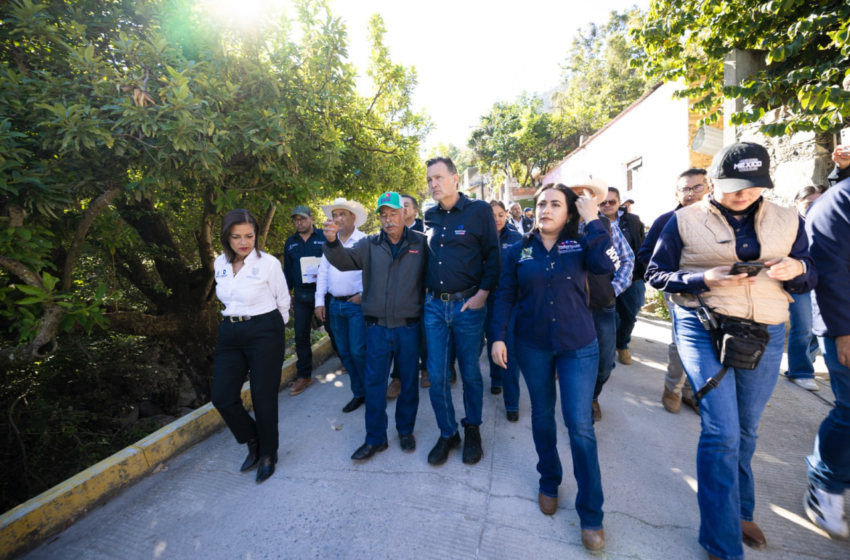  Refuerza Mauricio Kuri apoyo a familias afectadas por lluvias en Peñamiller