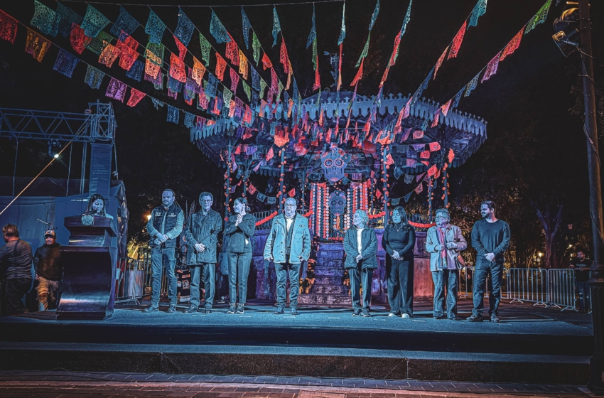 Querétaro revive la “Época de Oro del Cine Mexicano” en el altar monumental de la Alameda Hidalgo