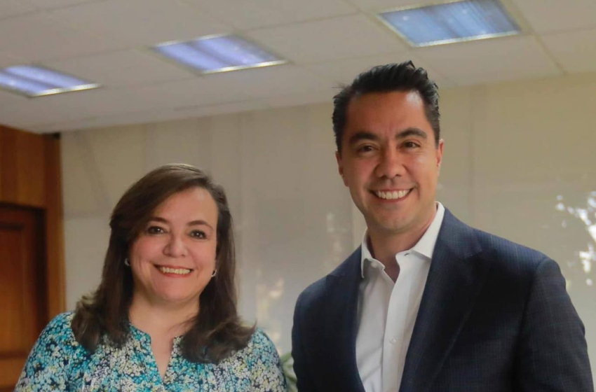  Rectora de la UAQ agradece apoyo del alcalde FeliFer Macías