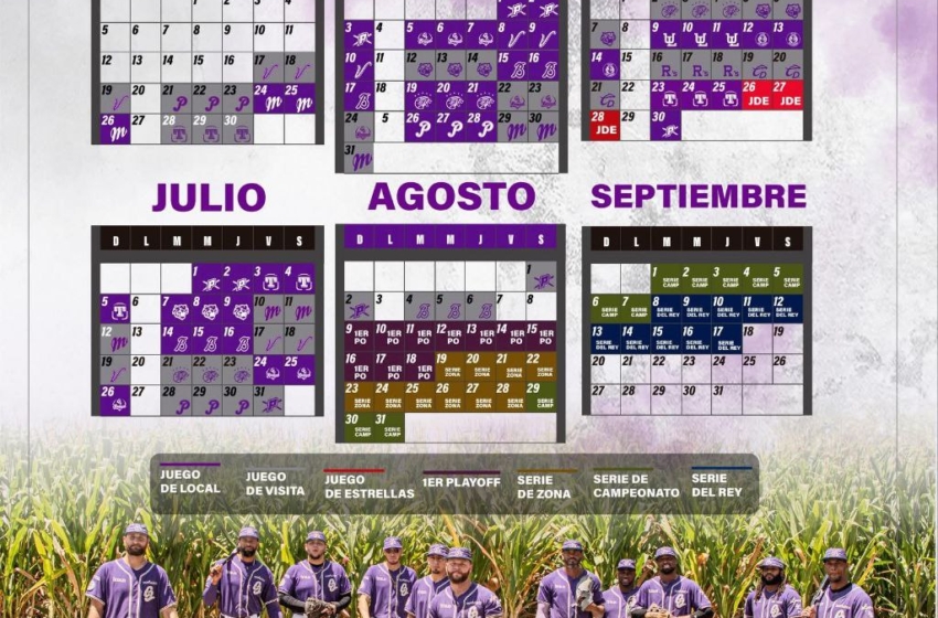  Conspiradores de Querétaro presenta su calendario para la temporada 2026 de la Liga Mexicana de Béisbol
