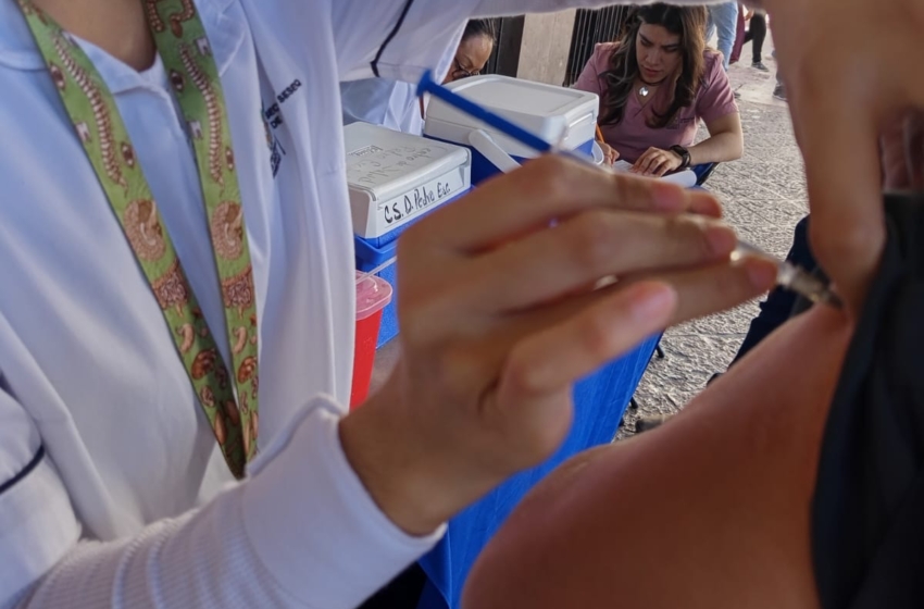  SESA refuerza vacunación y medidas preventivas ante el descenso de temperaturas en Querétaro