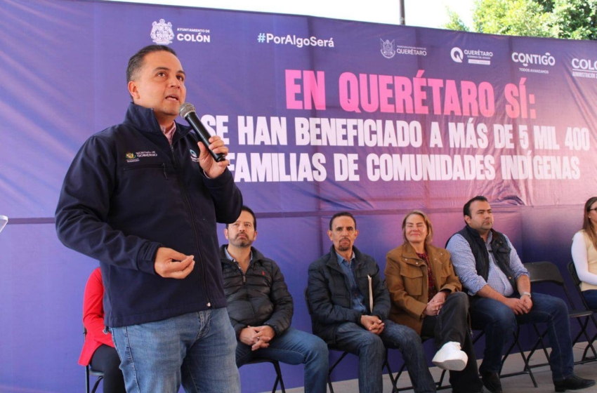  Gobierno de Querétaro impulsa obras y apoyos para 68 comunidades indígenas