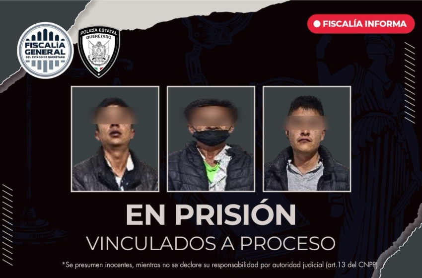  Tres hombres de Toluca caen en prisión por robo durante la Feria de Querétaro