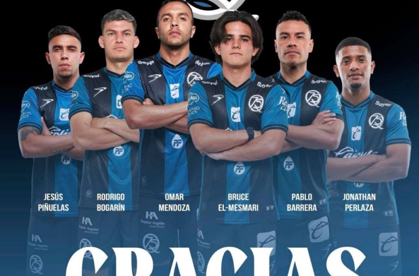  Querétaro oficializa seis salidas en su plantel rumbo al Clausura 2026