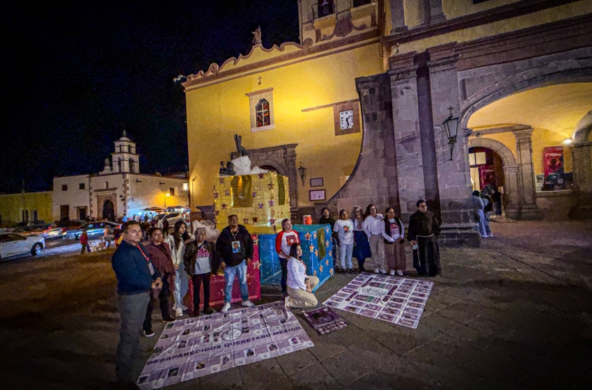  “Regalos de Dios”: un memorial para que la desaparición no sea borrada en Querétaro