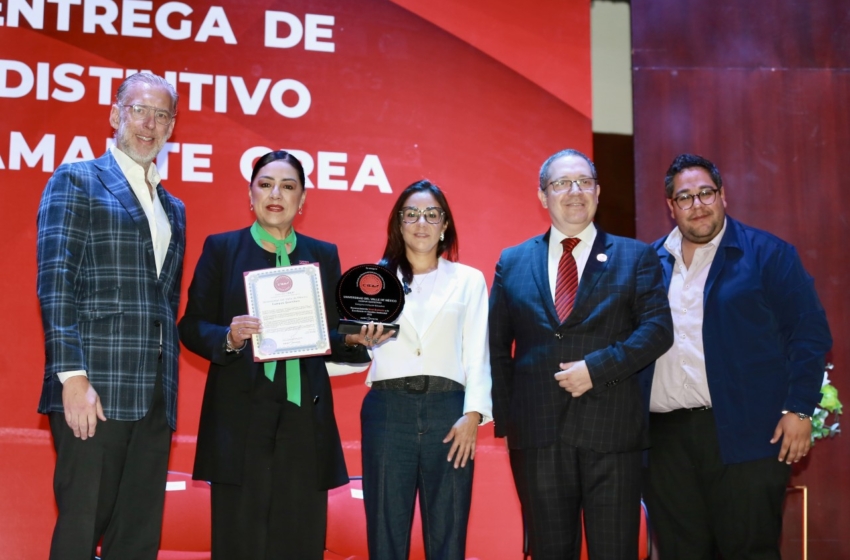  UVM Querétaro recibe distintivo CREA Diamante por su compromiso con la sustentabilidad