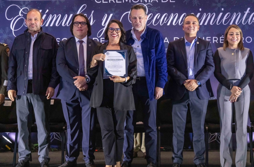  Querétaro reconoce a su Fiscalía tras año récord de operatividad y coordinación en seguridad