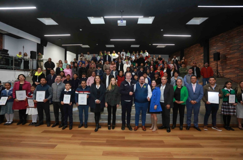  Marco Del Prete reconoce a nueve instituciones educativas por su compromiso ambiental