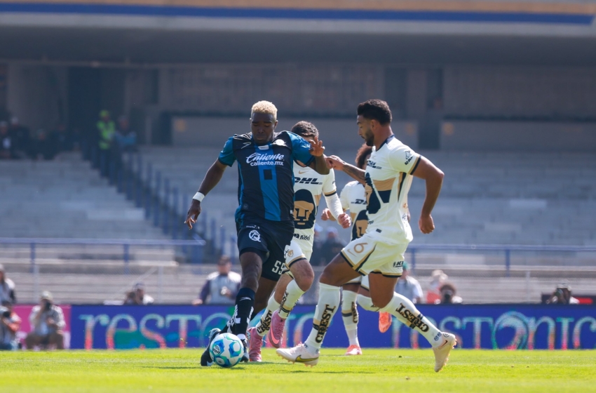  Gallos rescata empate ante Pumas en Ciudad Universitaria