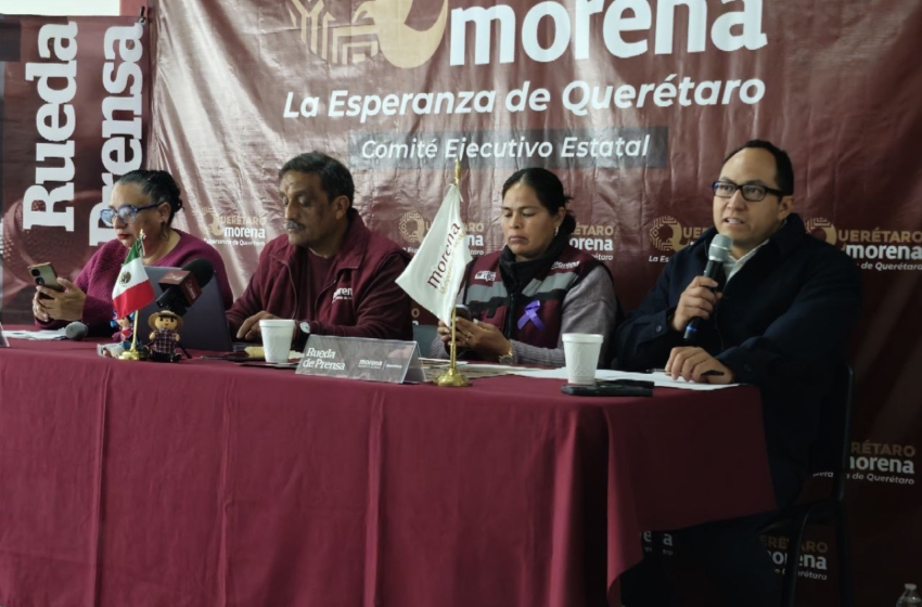  Morena reitera impulso a una mujer para la gubernatura y señala pendiente del PAN en equidad rumbo a 2027