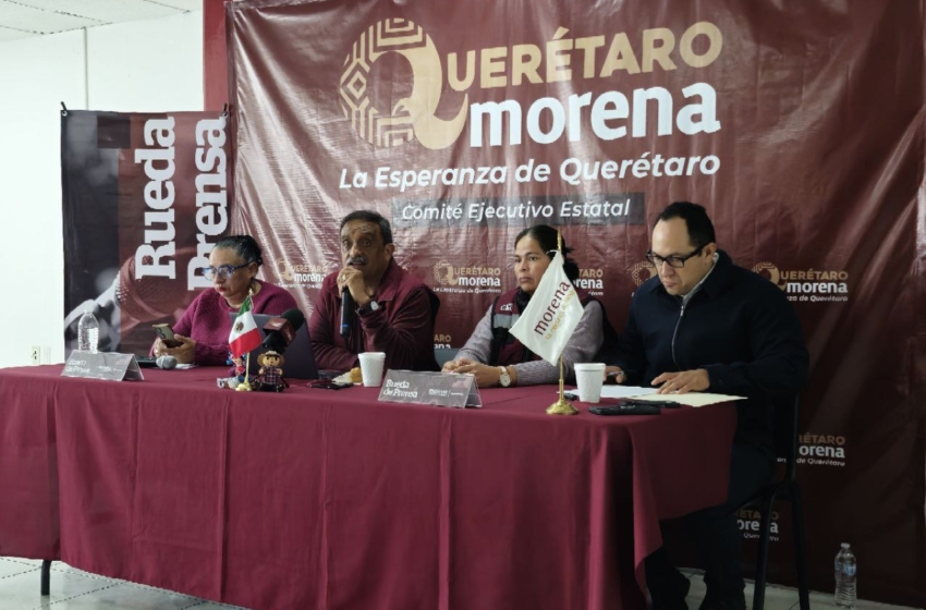  Morena cuestiona postura del PAN por posible desacato ante reforma judicial
