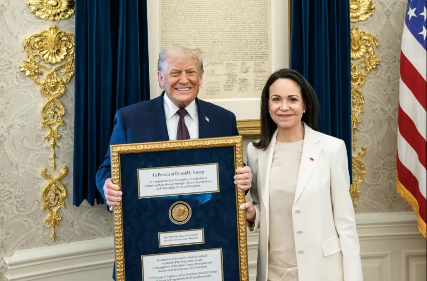  Comité del Nobel aclara que sus premios son intransferibles tras polémica de María Corina Machado