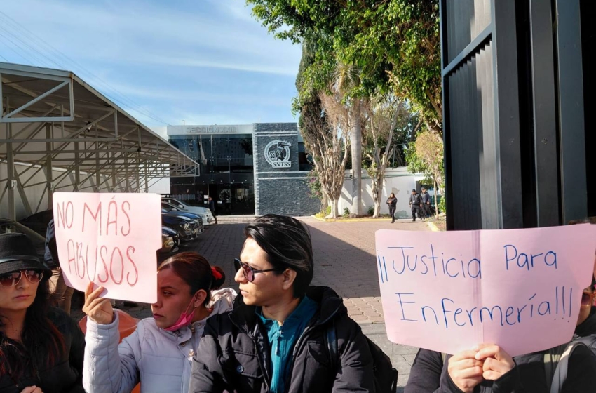  Enfermeras y enfermeros del IMSS denuncian abusos laborales y sobrecarga de trabajo