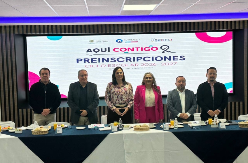  El 3 de febrero inician las preinscripciones para el ciclo escolar 2026-2027 en Querétaro
