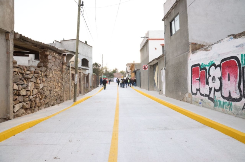  Rehabilitan vialidad clave en Huimilpan con inversión estatal de 5.45 mdp