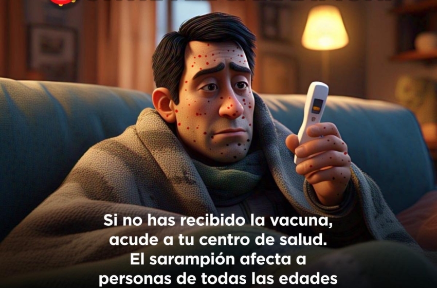  Refuerza Querétaro vigilancia y vacunación ante caso de sarampión