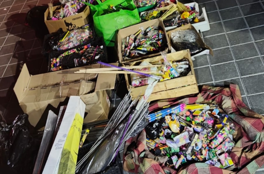  Operativo con agresiones dejó decomiso de 300 kg de pirotecnia: Protección Civil