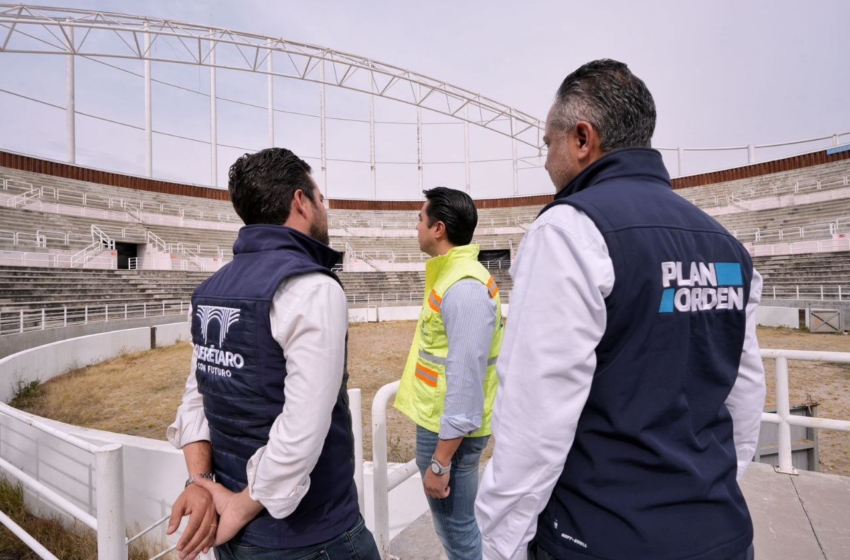  Inicia rescate del antiguo Lienzo Charro; nacerá el Foro Querétaro en Santa Rosa Jáuregui