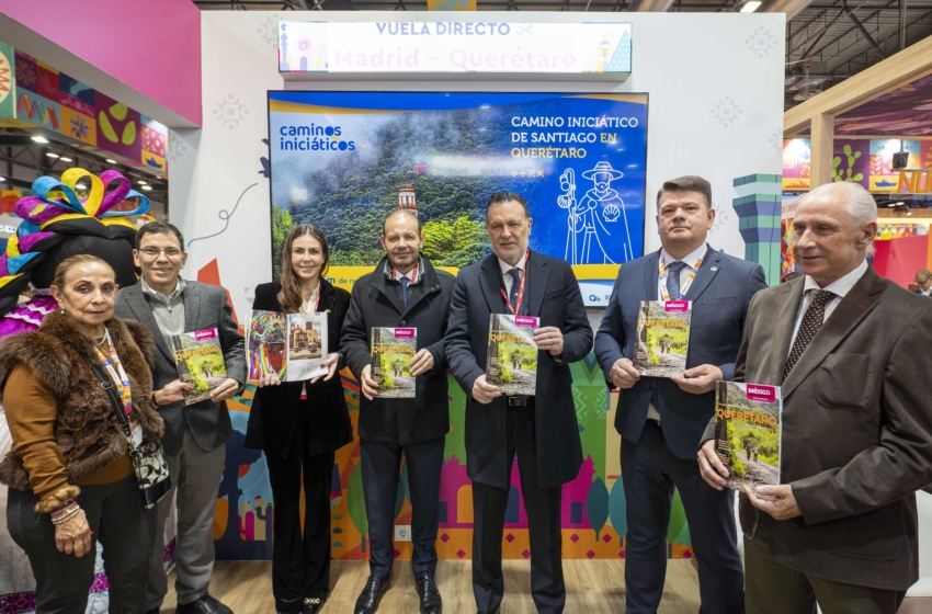  Internacionalizan Camino Iniciático de Santiago y Guía México Desconocido en FITUR