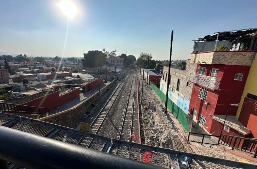  Por obras del Tren México–Querétaro, 22 rutas de transporte ya tendrán impacto en la movilidad de la capital