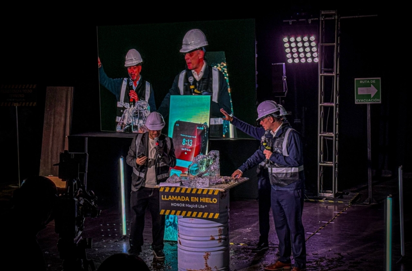  Prenden fuego a celular durante presentación del HONOR Magic8 Lite en CDMX
