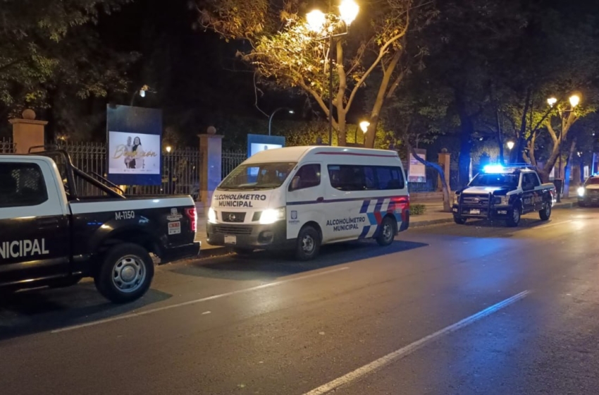  Alcoholímetro en Querétaro deja 32 personas sancionadas durante una semana