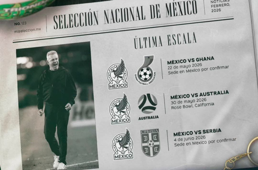  Tricolor confirma tres duelos de preparación antes del arranque del Mundial 2026