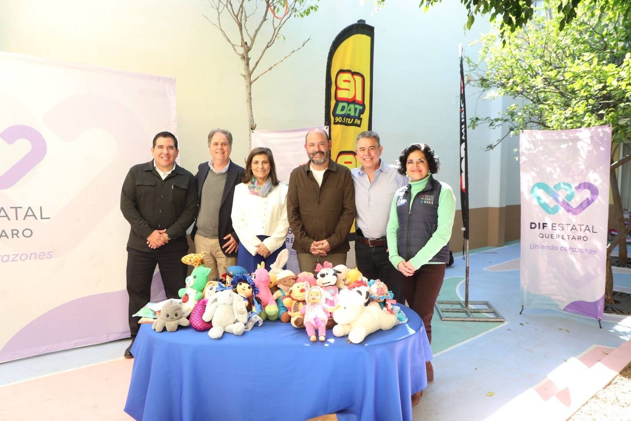  SEDIF recibe cerca de dos mil juguetes para niñas y niños en situación vulnerable