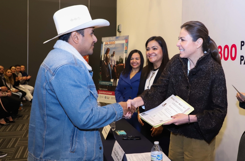  SECTUR entrega más de 160 certificaciones para fortalecer el turismo en Querétaro