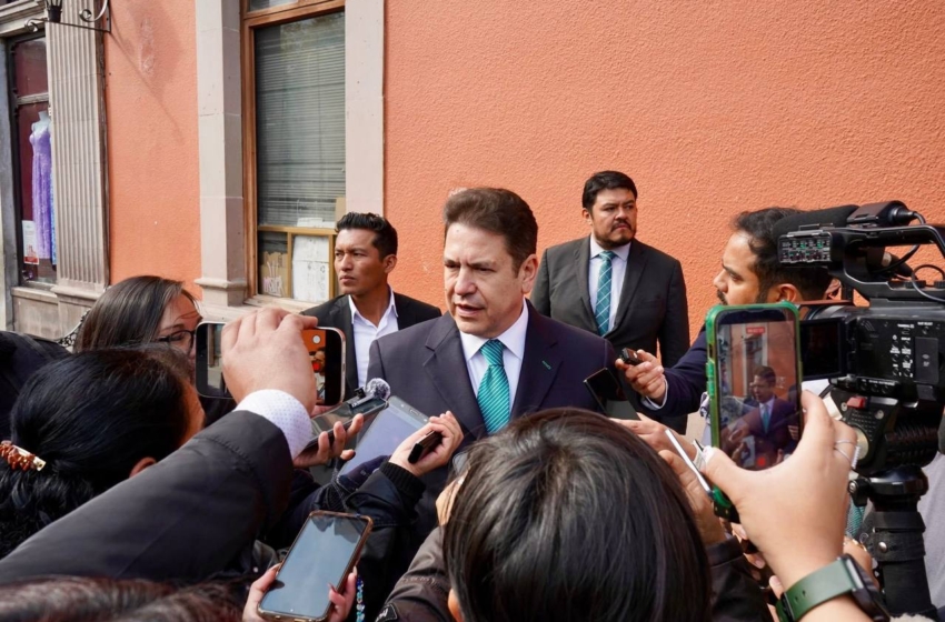  PVEM respaldará a la 4T en Querétaro, afirma Ricardo Astudillo