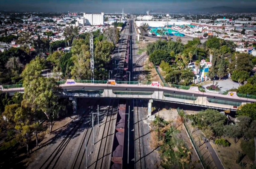  Municipio plantea sustituir el Puente de Ejido por proyecto del Tren México–Querétaro; estima inversión de 888 mdp en la zona