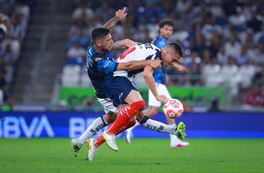  Rayados supera 4-0 a Querétaro en el estreno de Nicolás Sánchez al frente del equipo